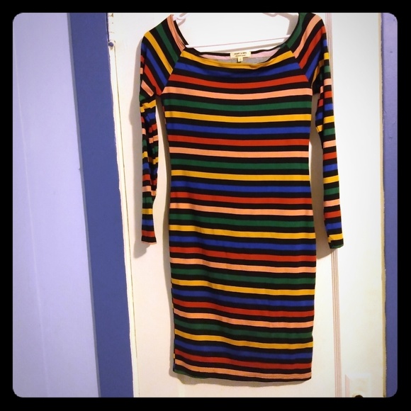3 for $13 Heart & Hips bodycon striped dress